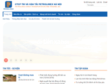 Tablet Screenshot of petajicohanoi.com.vn